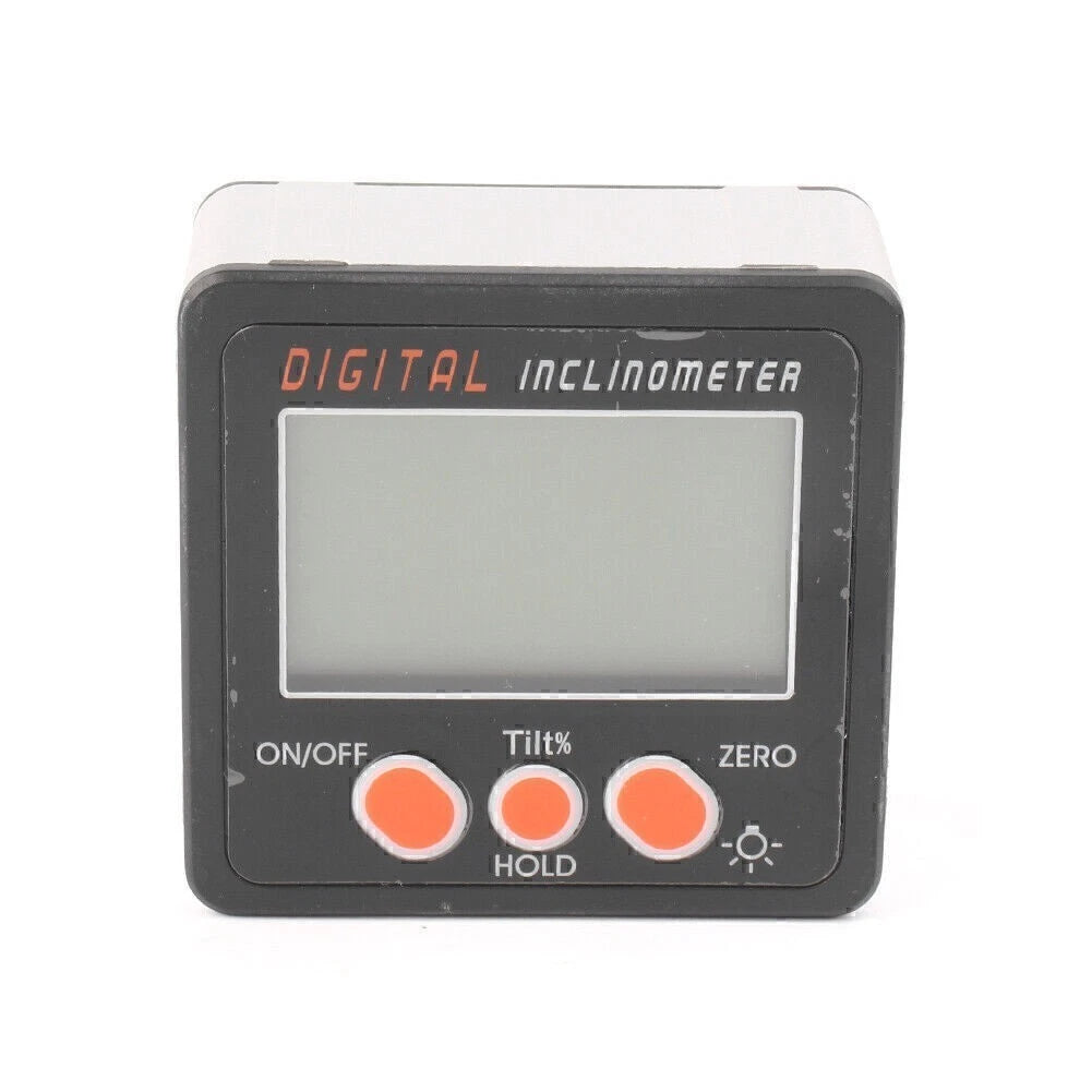 4x Digital Inclinometer Level Protractor Angle Finder with Magnet