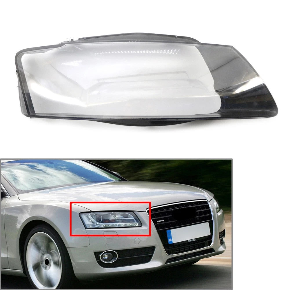 1PC Front Right Headlight Lens Cover for Audi A5 S5 RS5 (2008–2012)