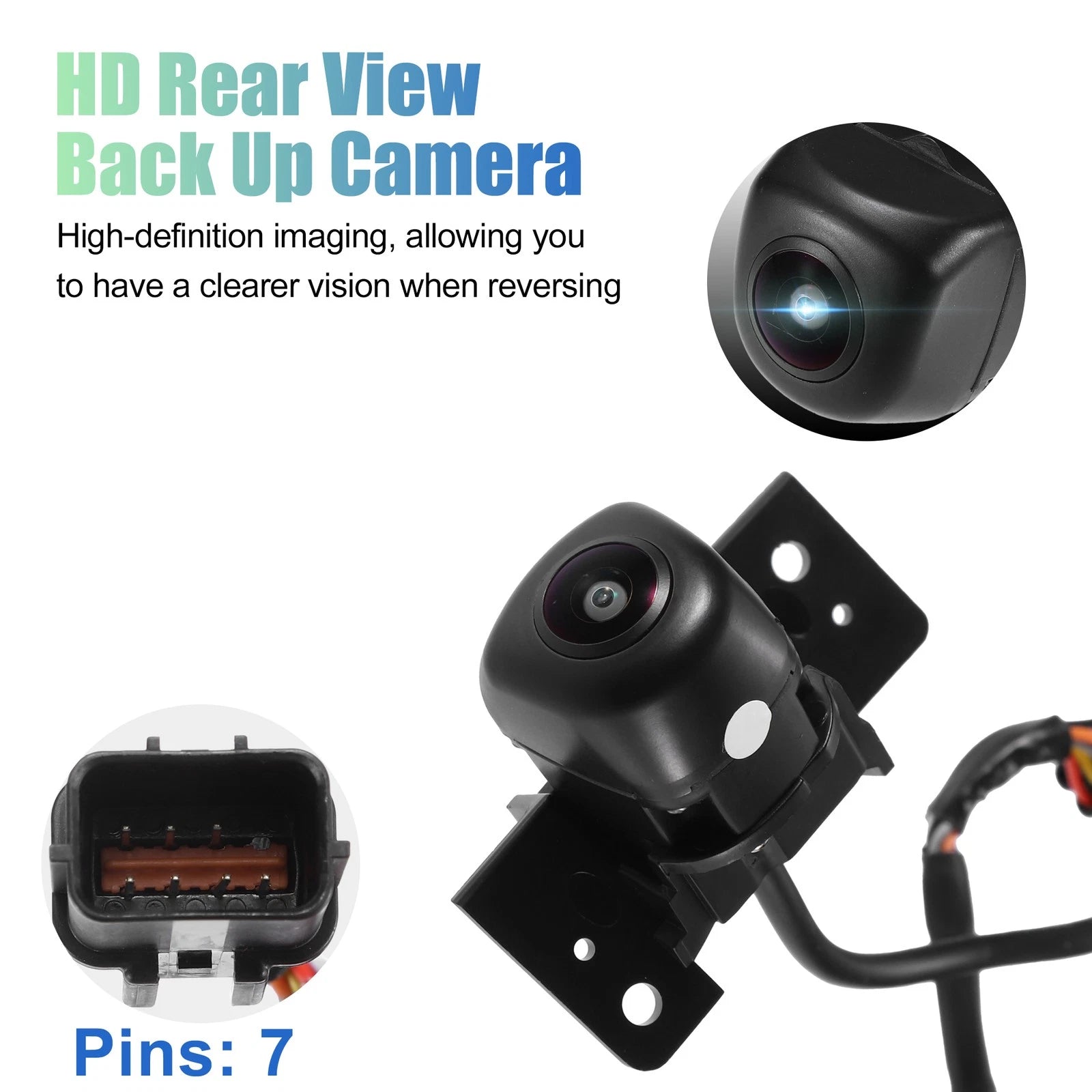 Rear View Backup Camera for Hyundai Tucson (2016–2018)