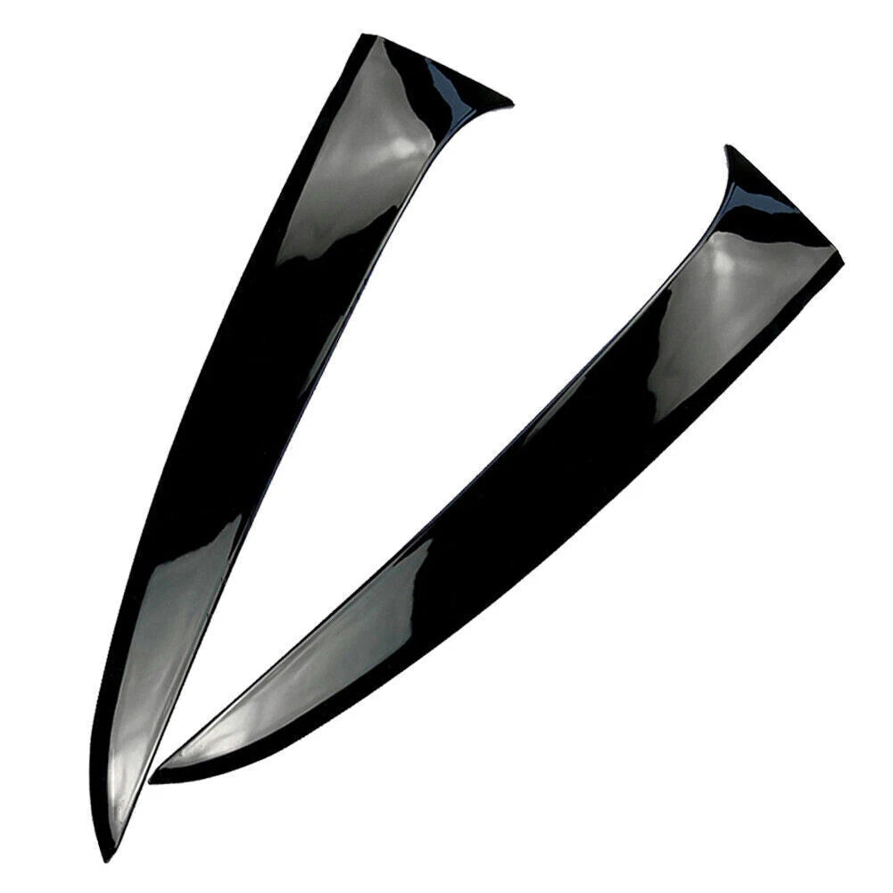 Black Rear Window Spoiler Side Wing Trim Cover for Kia Sportage (2011–2015)