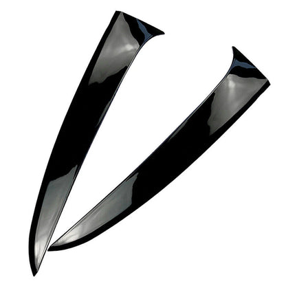 Black Rear Window Spoiler Side Wing Trim Cover for Kia Sportage (2011–2015)
