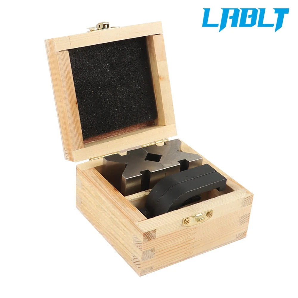 Set of 2 V-Block & Clamp for LABLT (90 Degree Angle)