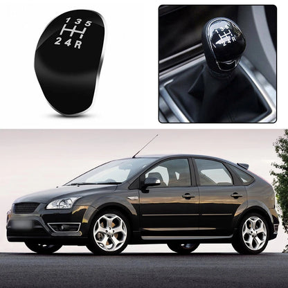 5 Speed Manual Gear Shift Knob Black for Ford Fiesta Focus S-Max (2008–2023)