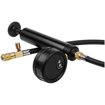 Radiator Pressure Tester for Car Cooling System with Hand Pump and Gauge