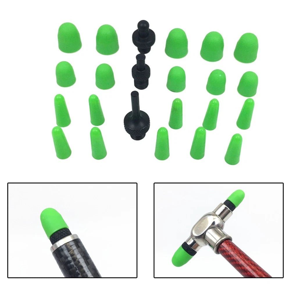 23 Pieces Soft Car Dent Repair Pull Tabs for Effective Body Dent Fixing