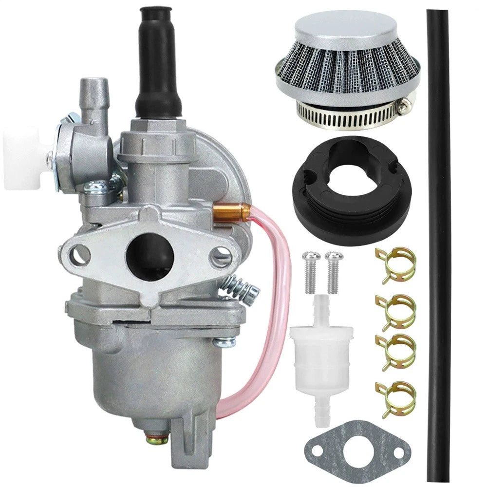 Carburetor Kit for 2 Stroke Mini Pocket Dirt Bike Scooter (43/47/49/50cc)