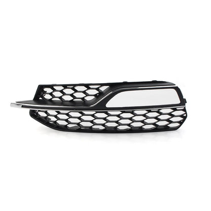 Left Honeycomb Front Bumper Fog Light Grille Cover for Audi A3 S3 (2013–2017)