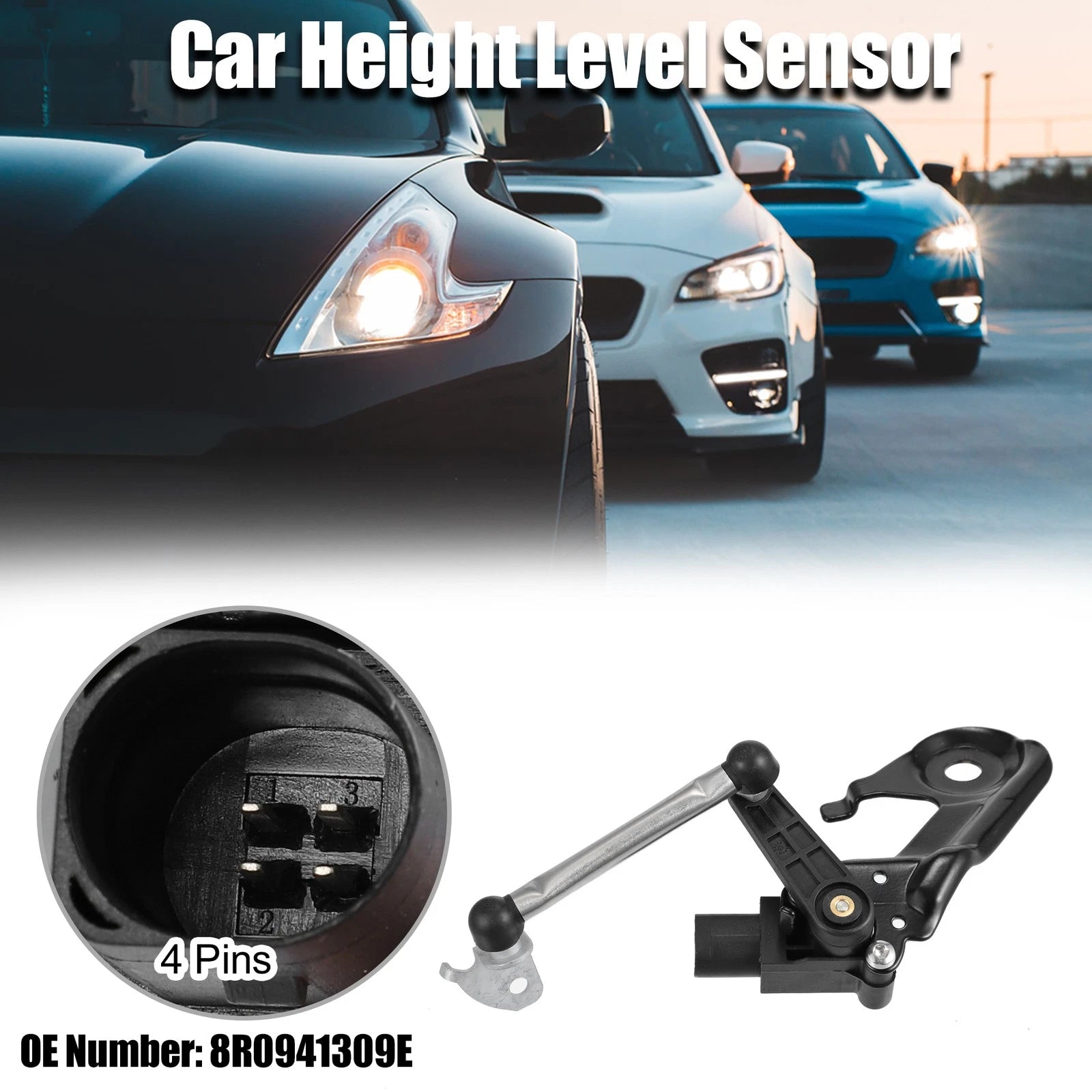 Height Level Sensor Replacement for Audi A6 2.0L A/T Premium Plus (2016–2018)