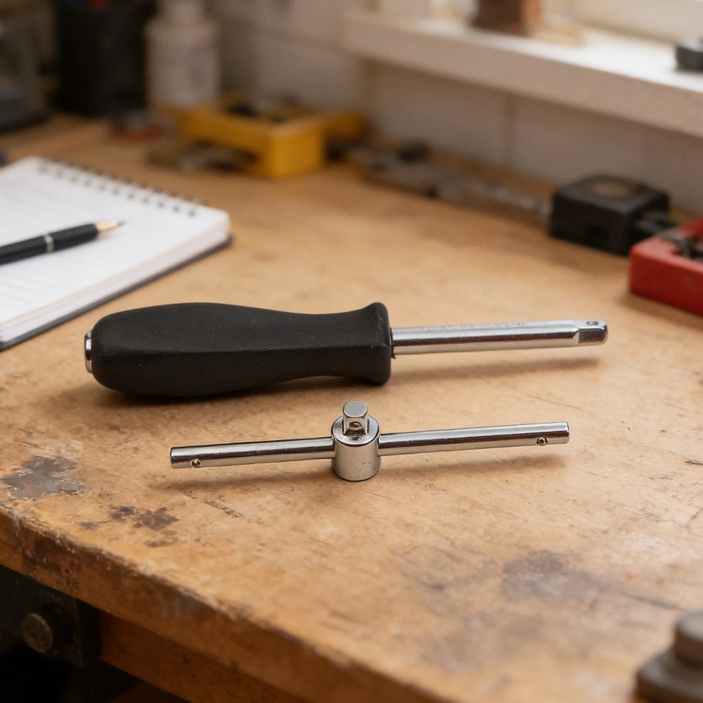 Slide Bar Extension Rod for Socket Wrench Adapter (14, 38, 12)