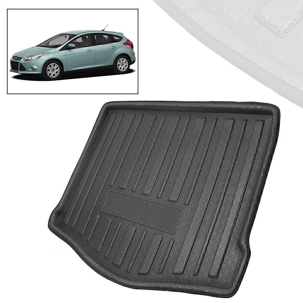 Boot Mat Rear Trunk Liner Cargo Floor Tray for Ford Focus (2012)