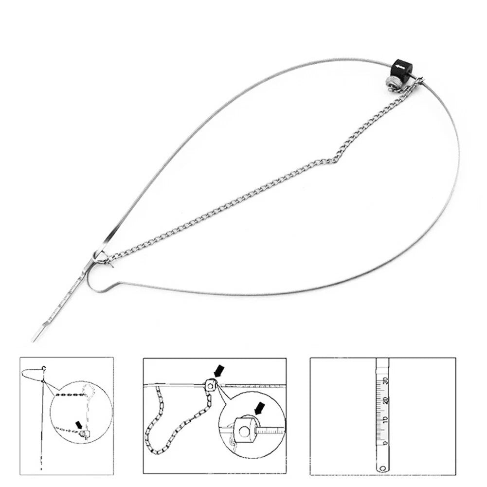 Engine Oils Measuring Kit for Adjustable Gauge and Dipstick T40178