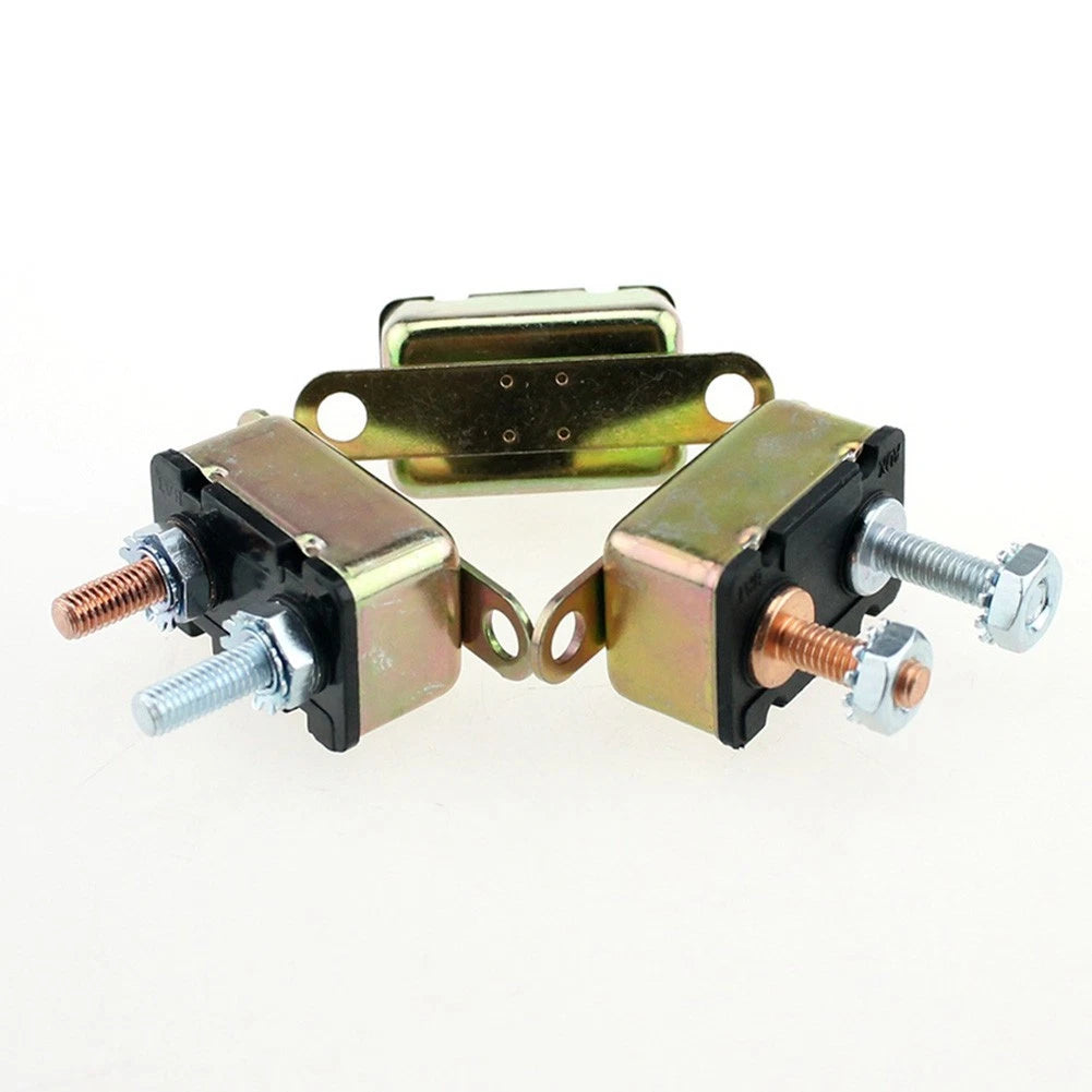 Circuit Breaker for Auto (1.248"x0.693"x0.8", Copper Stud Bolt)
