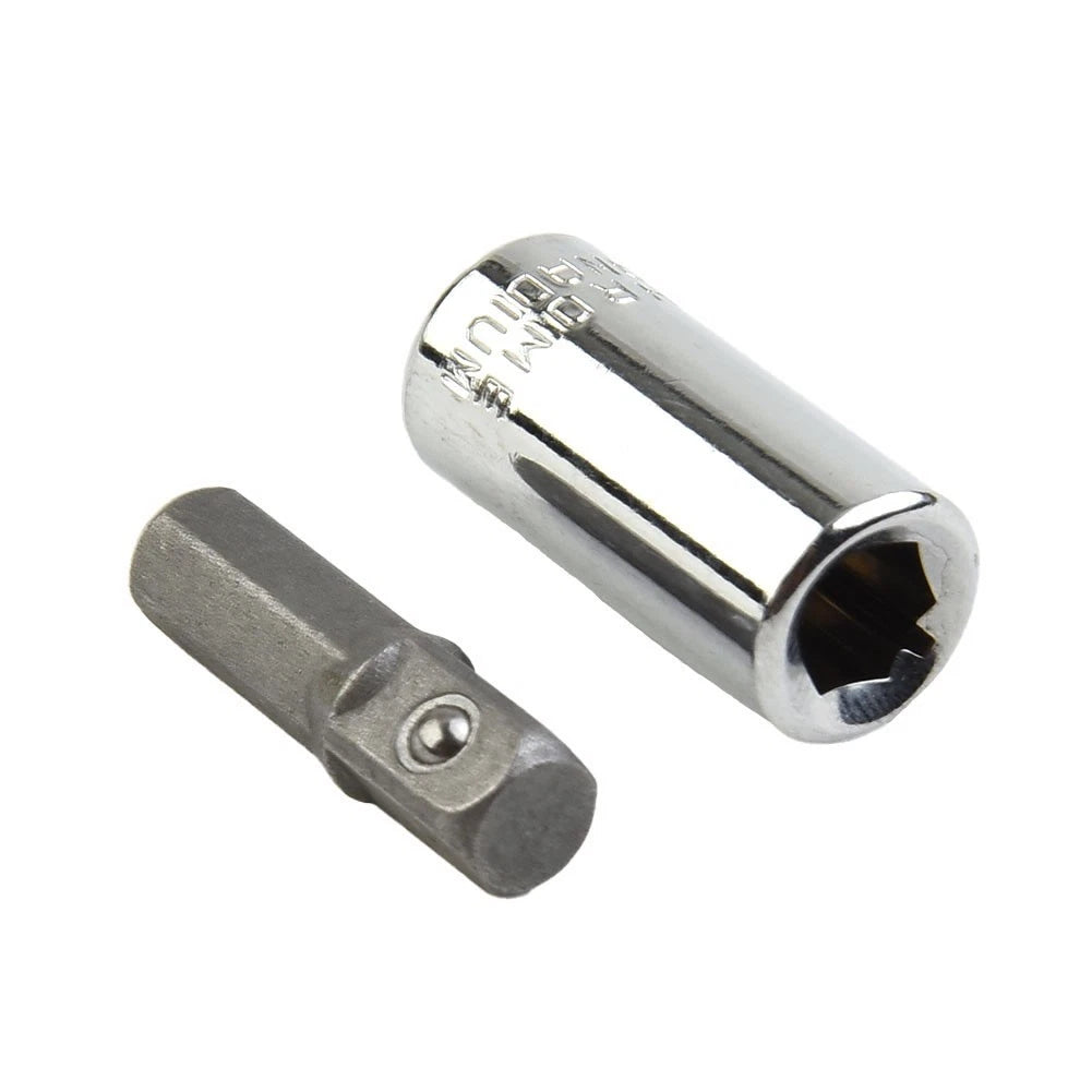 1/4 Hex Shank to 1/4 Drill Socket Adapter