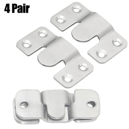 Stainless Steel Connector for Modular Couch and Picture Frames