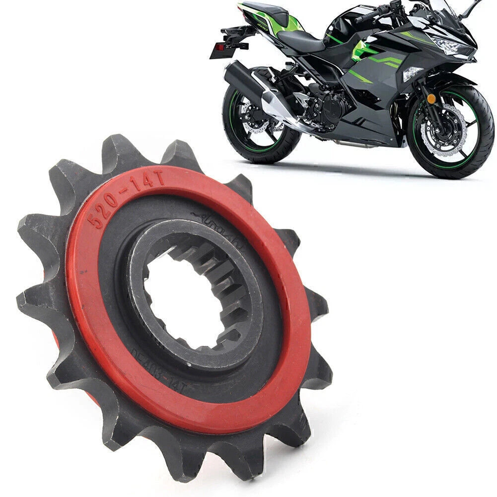 14T Front Motor Engine Chain Drive Sprocket for Kawasaki Ninja 400 (2018)