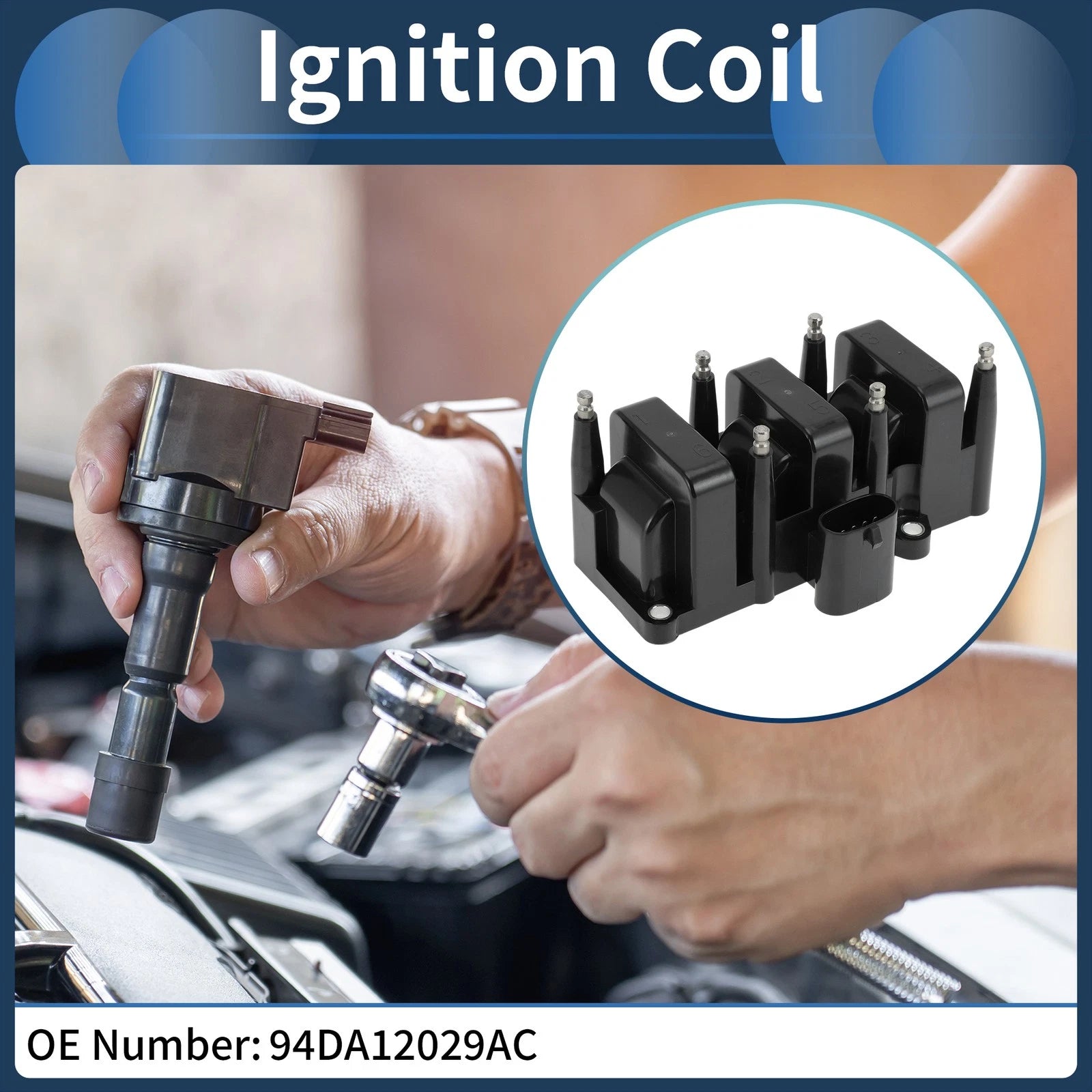 Ignition Coil Pack No. 94DA12029AC for Ford Focus (2009–2015)