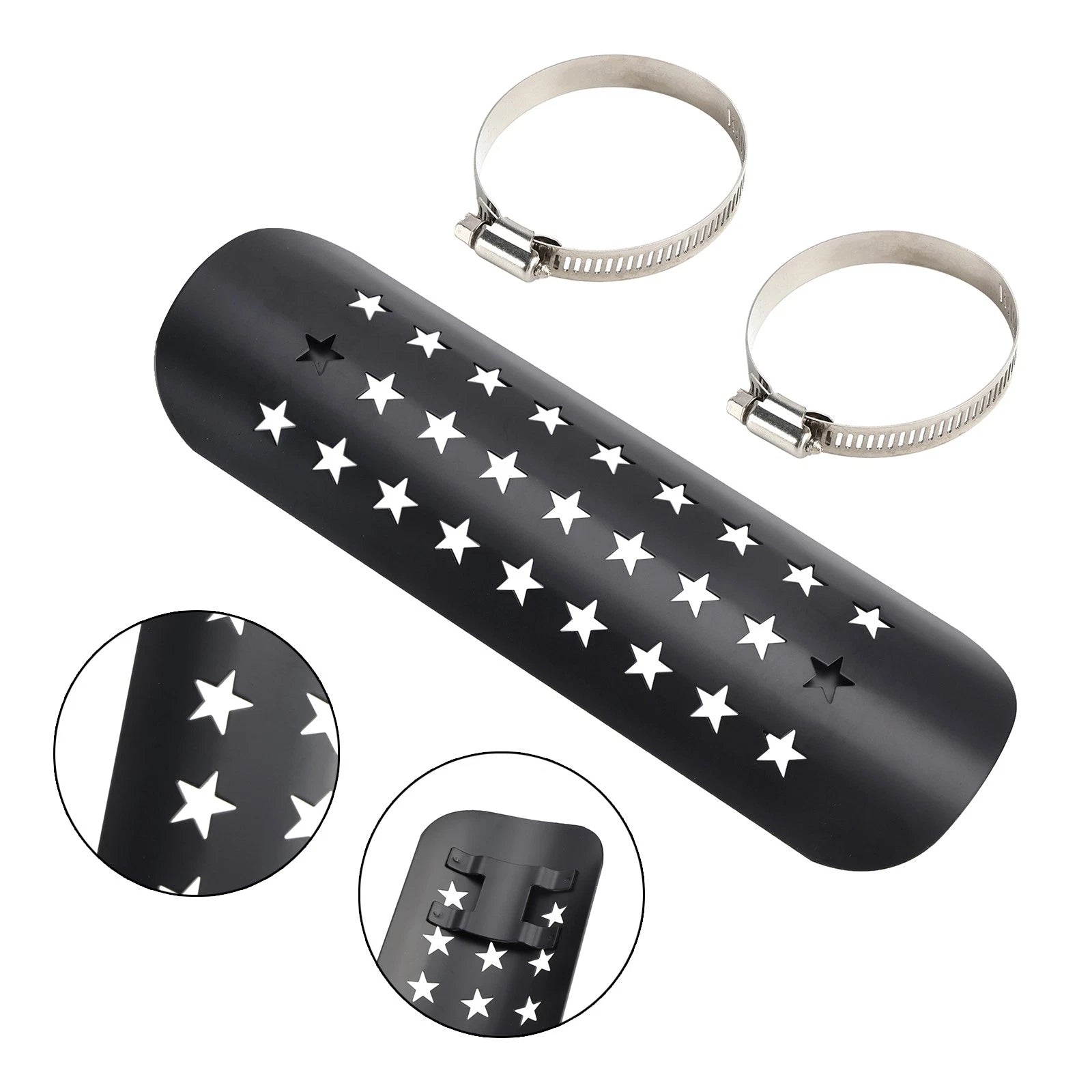 Exhaust Side Bracket Cover for Motorcycle Scooter Cub