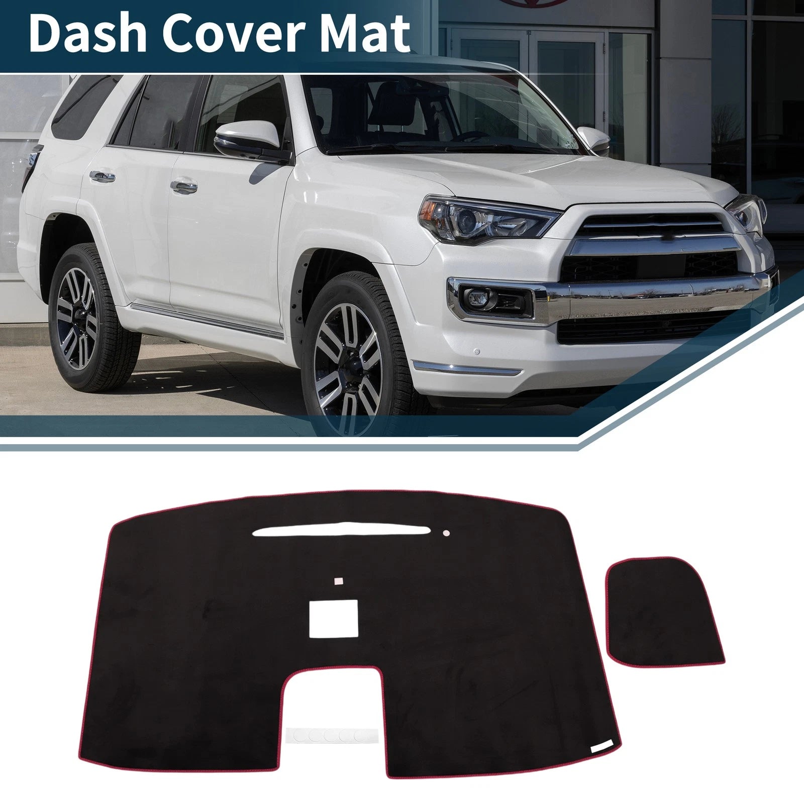 Dashboard Dash Cover Mat for Mitsubishi Delica D5 (2011–2018) 1 Set