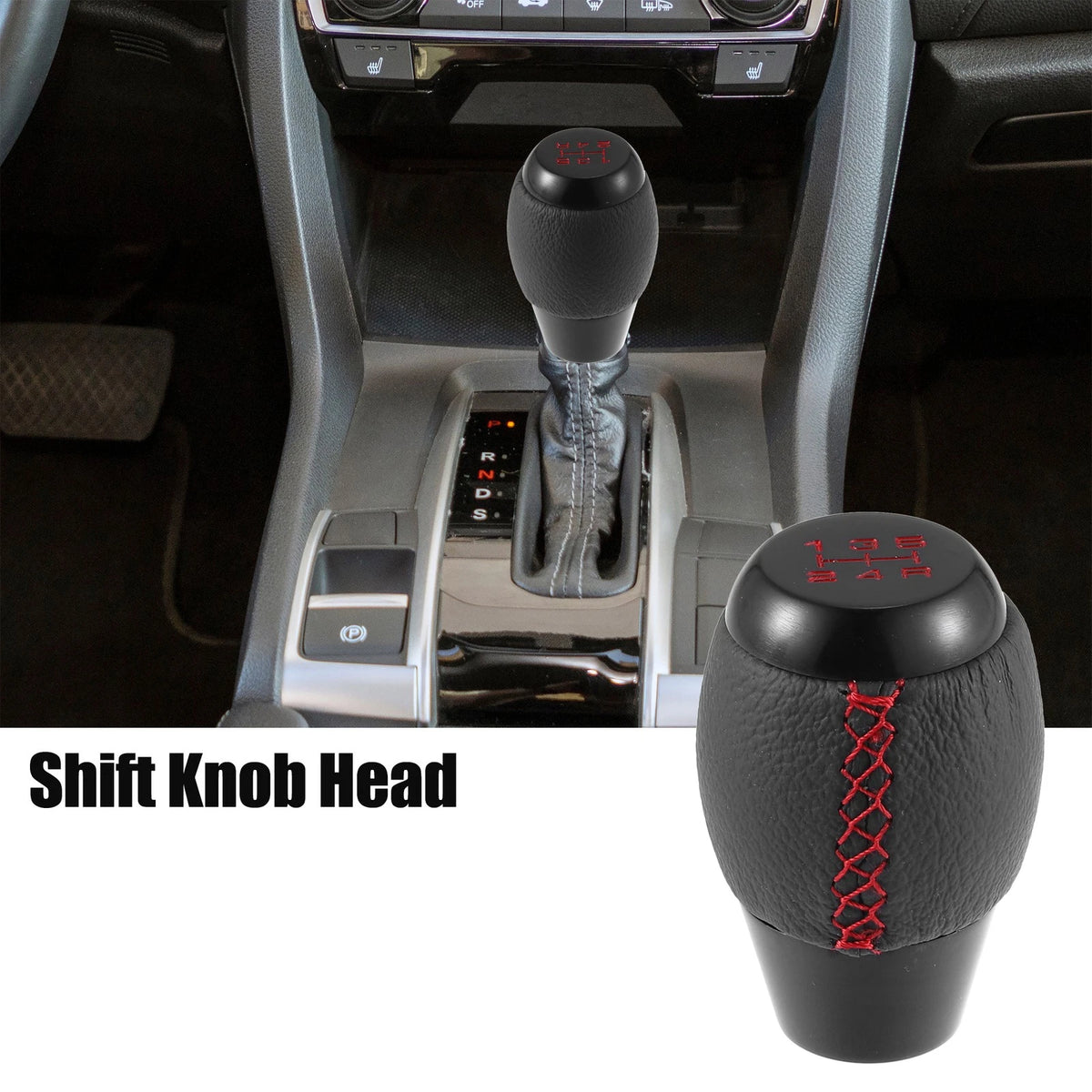 Gear Shift Knob 5 Speed Manual Replacement for Honda Civic (1992–1995)