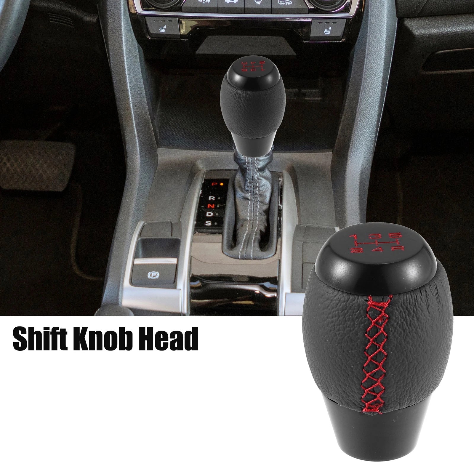 Gear Shift Knob 5 Speed Manual Replacement for Honda Civic (1992–1995)