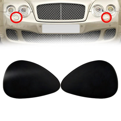 Replacement Pair Front Headlight Washer Cover for Bentley Spur (2009–2012)