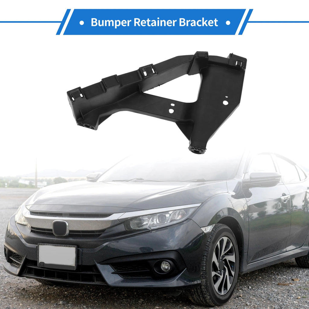 Front Left Bumper Retainer Bracket Replacement for Honda Civic (2016–2021)