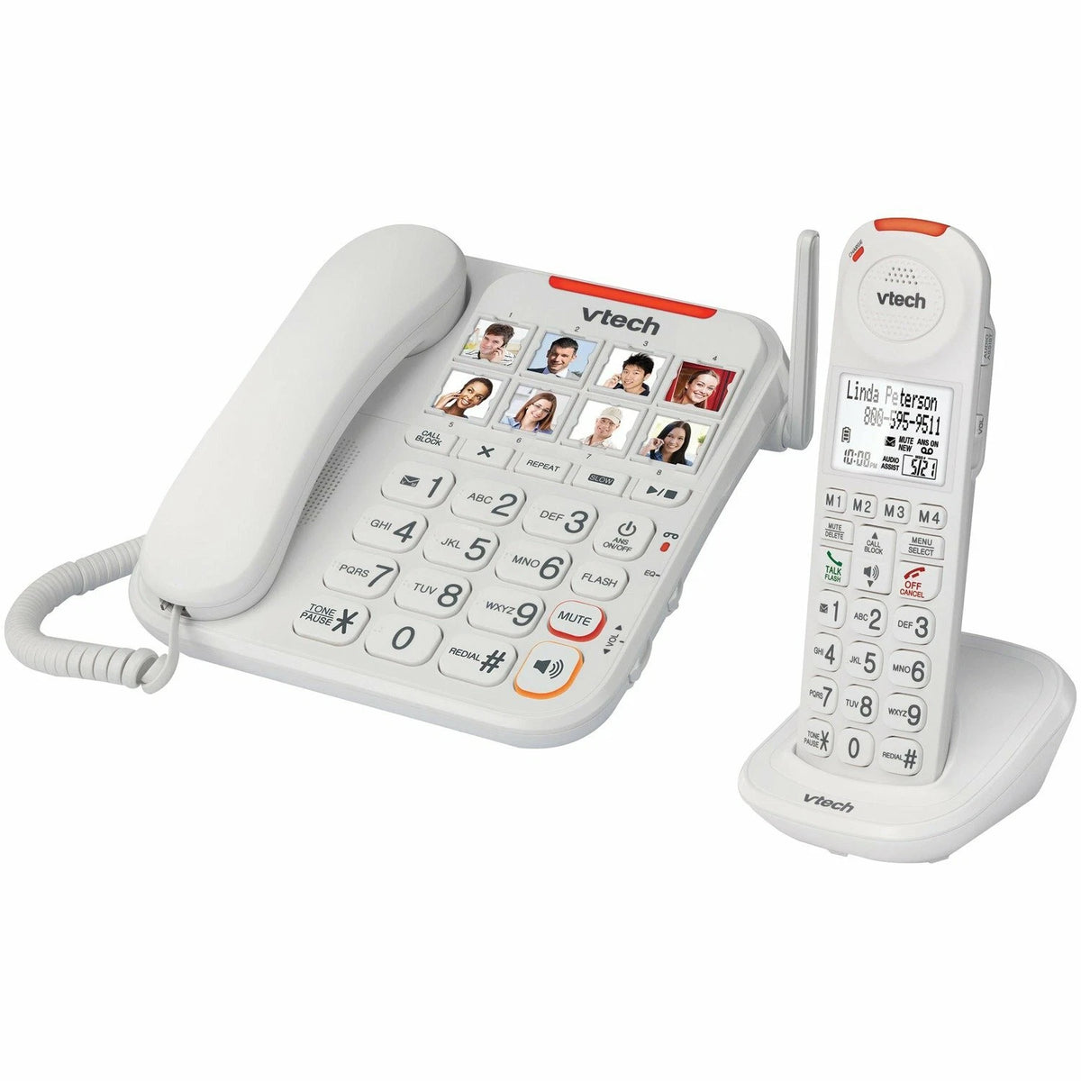 Amplified Corded/Cordless Answering System for VTech VTSN5147 (USED)