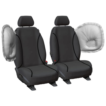 Custom Fit Canvas Car Seat Covers for Hilux GUN122 GUN123 (2015–Present)