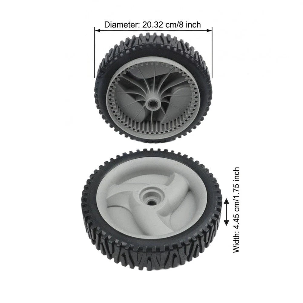 8 Inch Front Drive Wheels for Lawn Mower (53 Teeth)