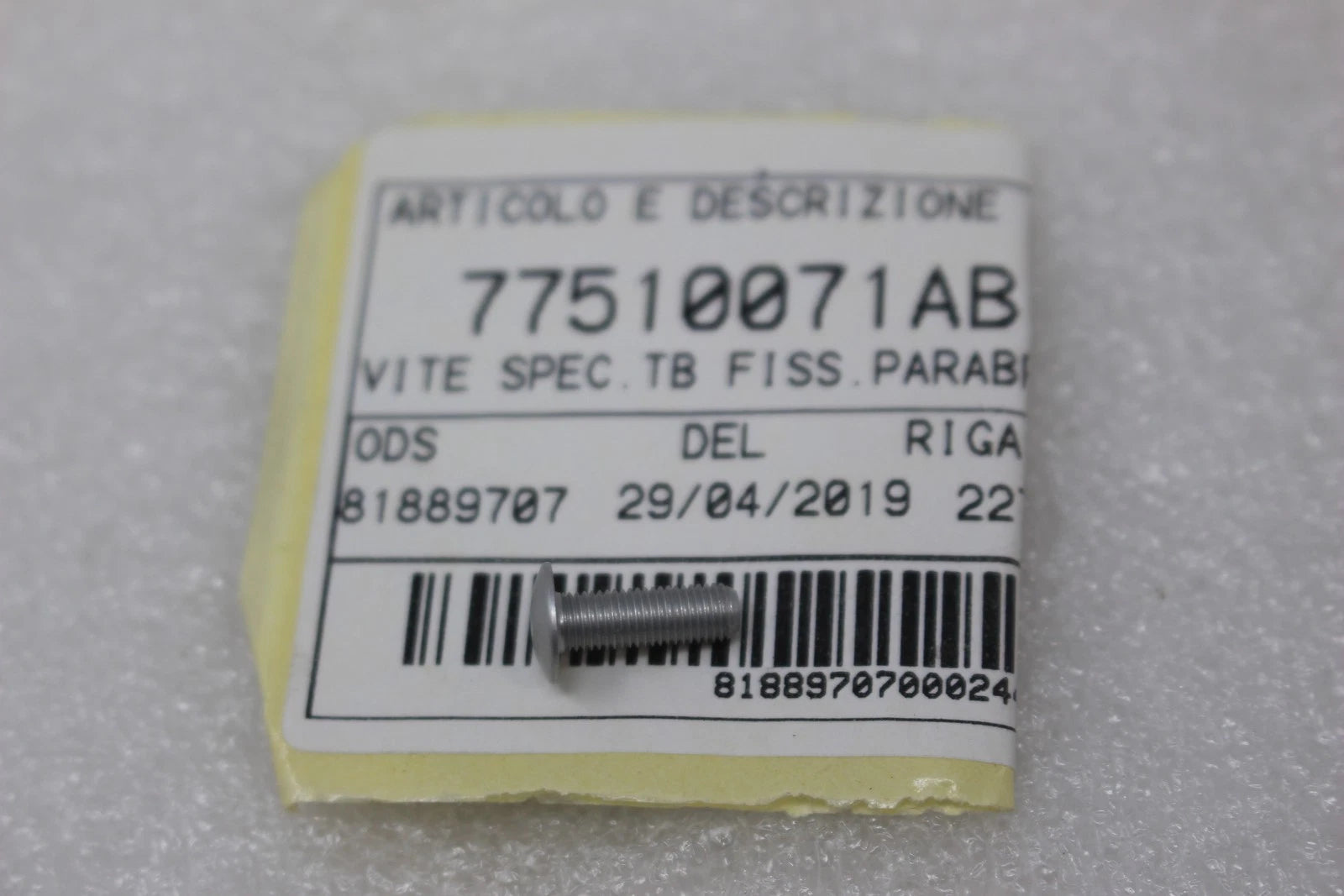 Screw for Ducati Monster, Multistrada, Sport (2003–2012) 77510071AB
