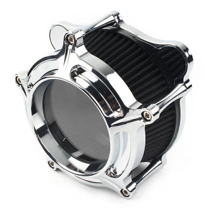 CNC Air Filter Intake Cleaner for Harley Touring Trike (2008–2016) Chrome