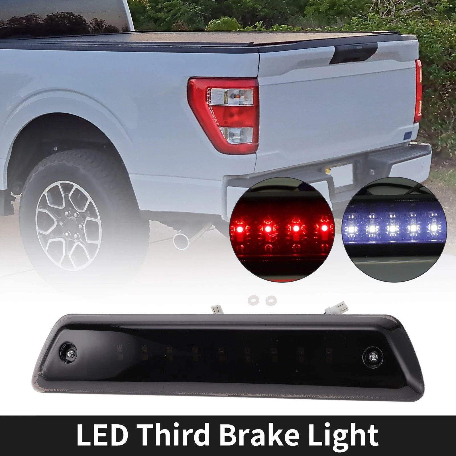 LED Third Brake Light Smoked Lens Replacement for Ford F-150 (2009–2014)