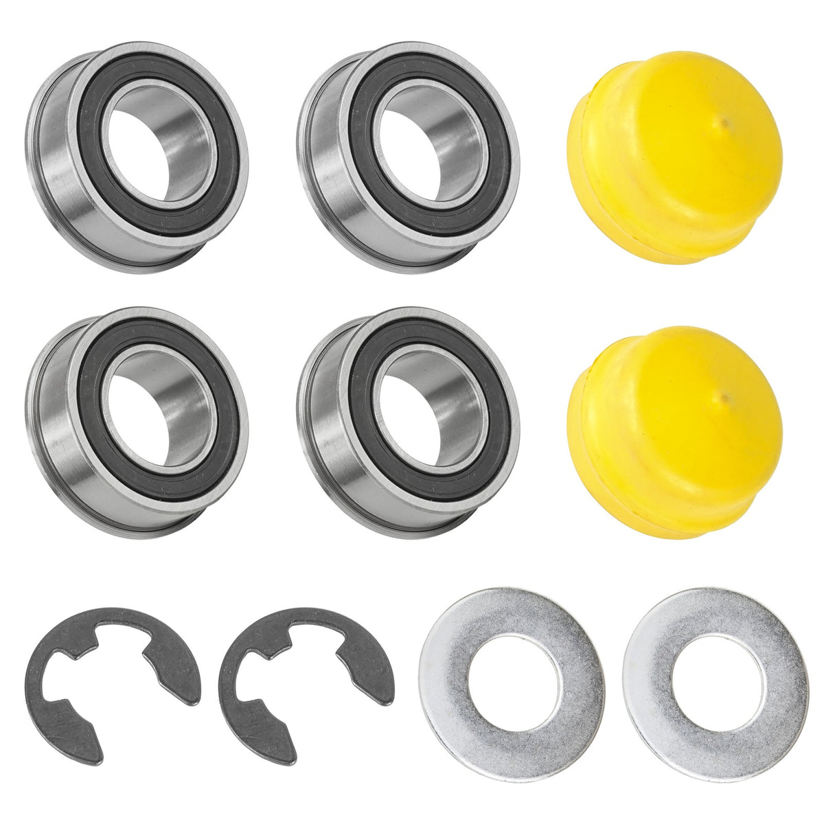 Wheel Rim Cap and Bearing Bushing Kit Front for John Deere (2005–2018)