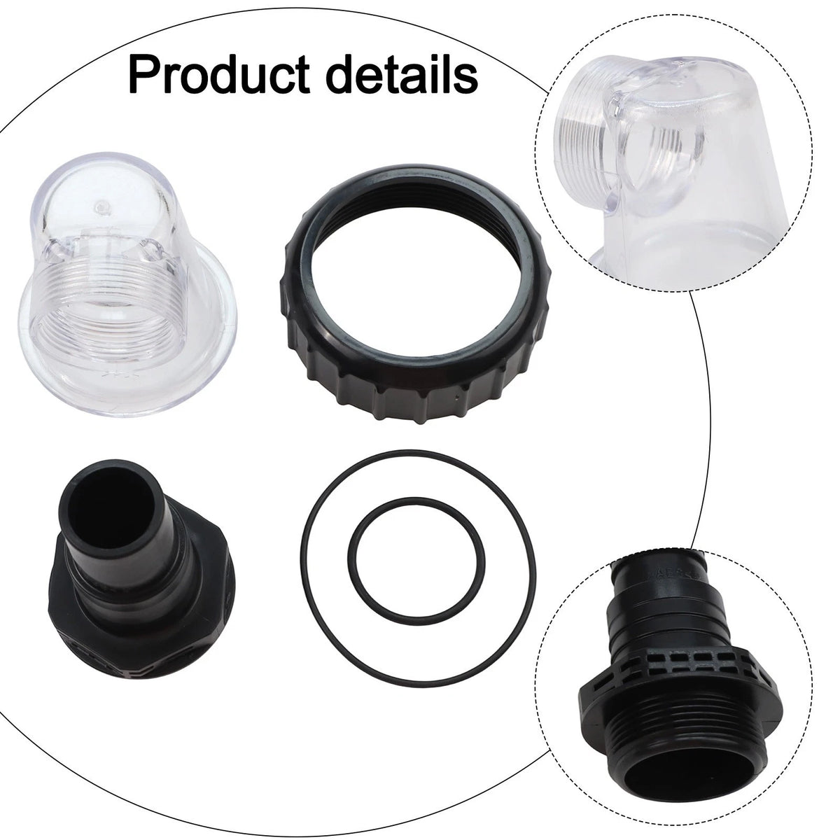 Transparent Insert Lid for SPS50 SPS75 SPS100 Pumps