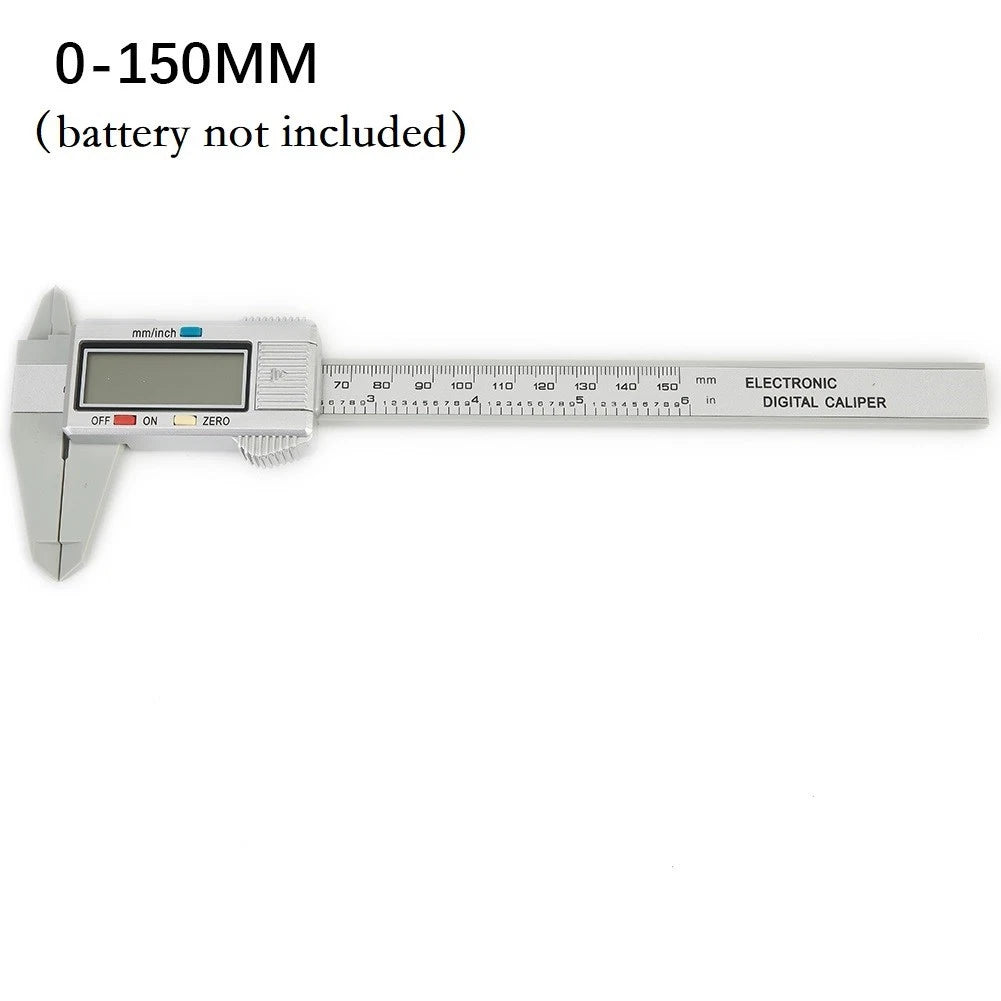 Vernier caliper Electronic Carbon Fiber Meter Ruler Gauge Workshop Useful