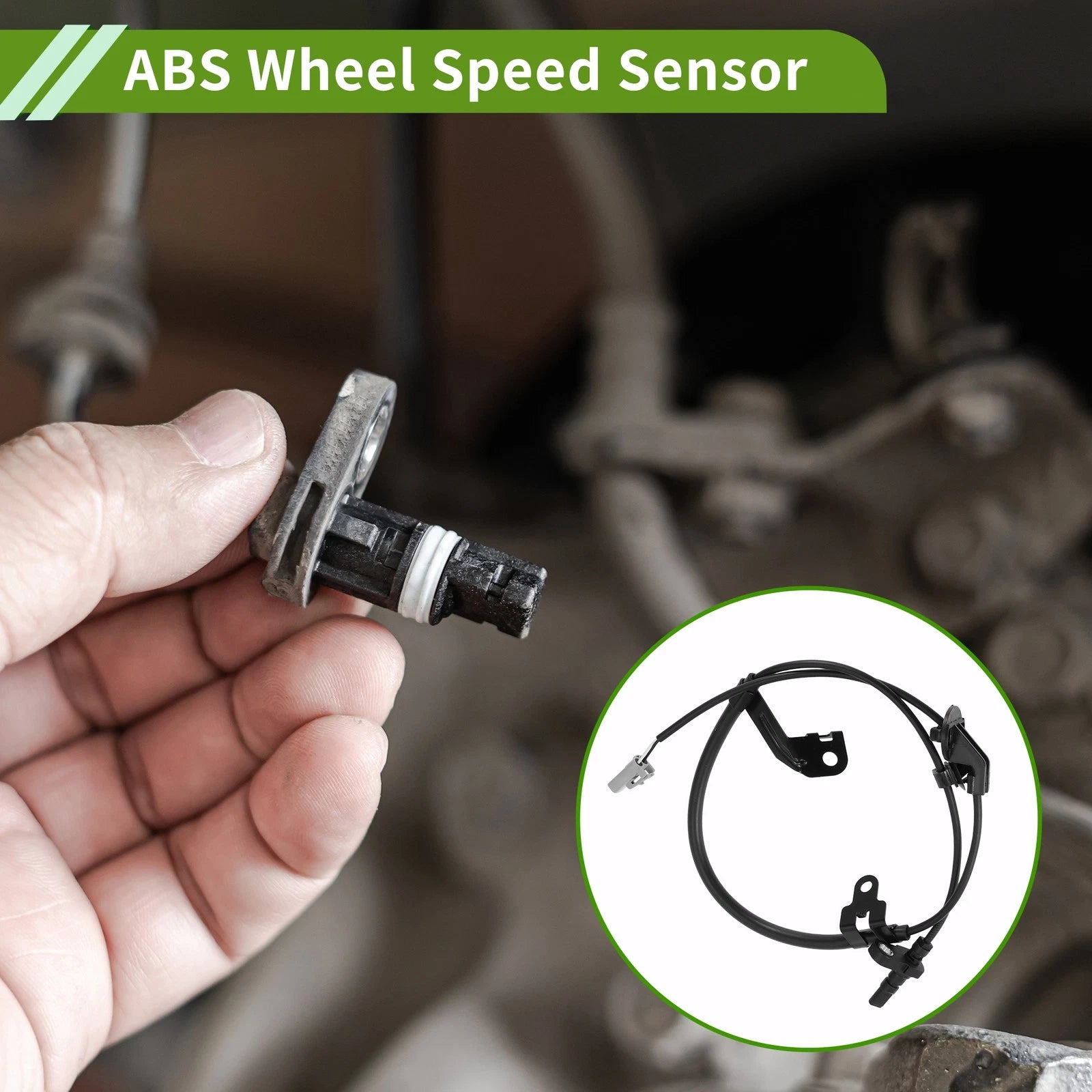 ABS Wheel Speed Sensor Front Right Replacement for Toyota Myvi D54T (2018–2021)