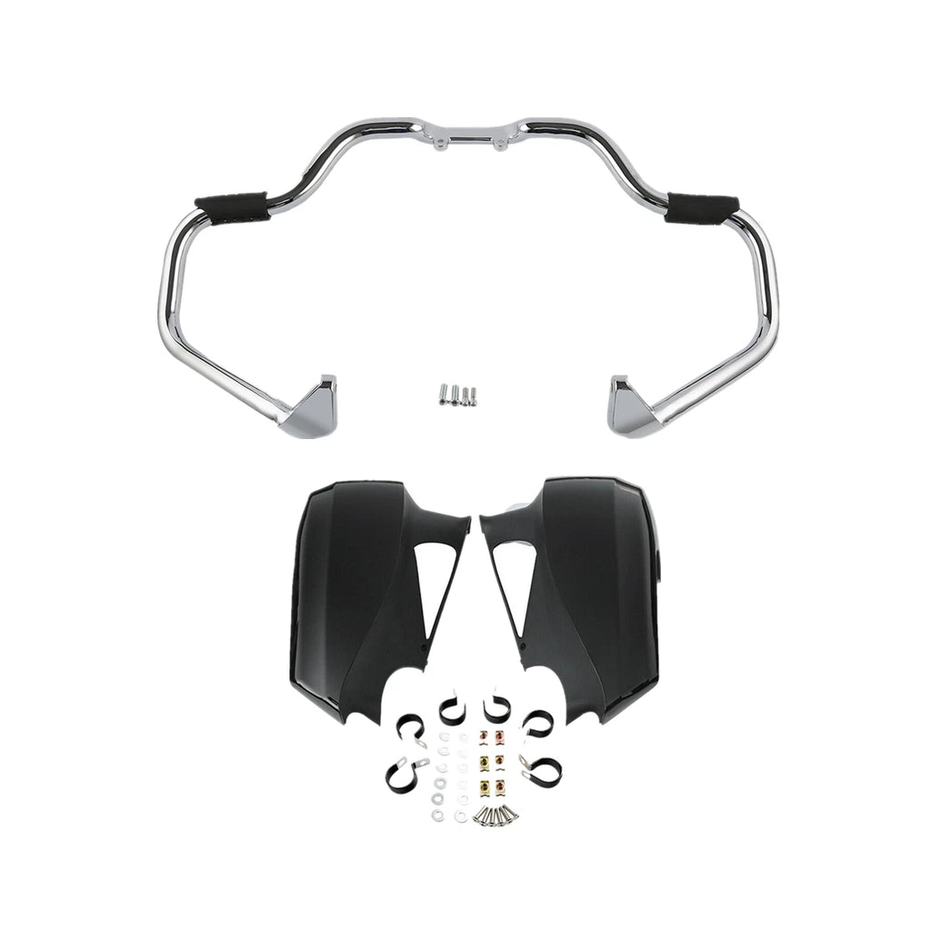 Mustache Engine Guard & Lower Fairing for Indian Chieftain (2016–2018)