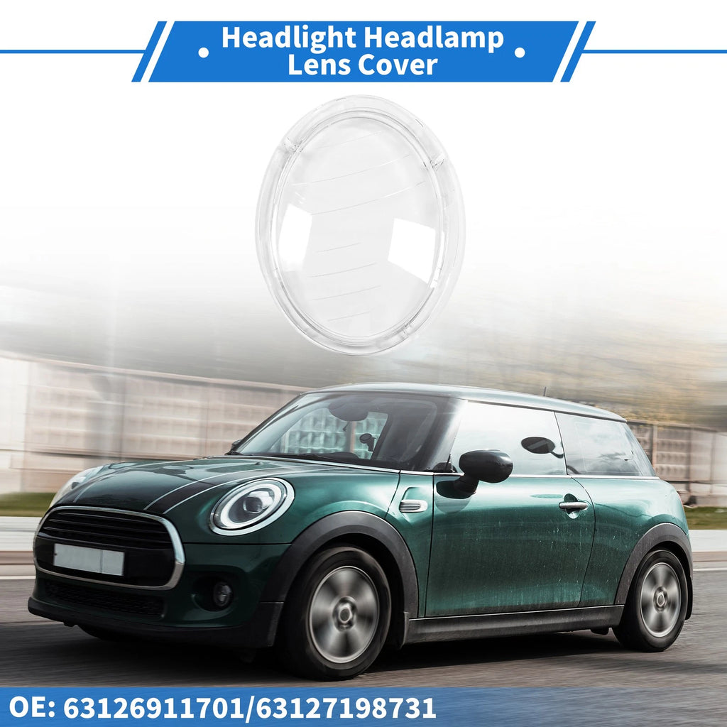 Headlight Lens Cover Front Left Replacement for BMW Mini Cooper (2014–2024)