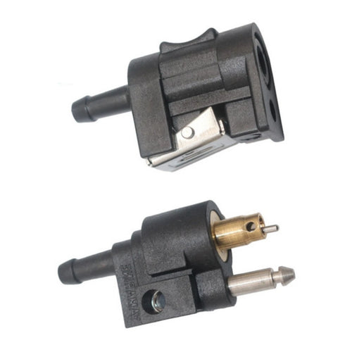 1/4" Fuel Line Connector Quick Release Kit for Yamaha Outboard (6G1-24305, 24304)