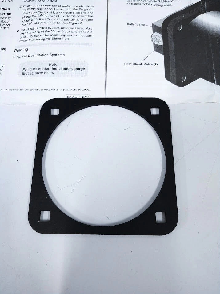Steering Helm Mount Bracket for Hynautic H-80 Series (No Screws)