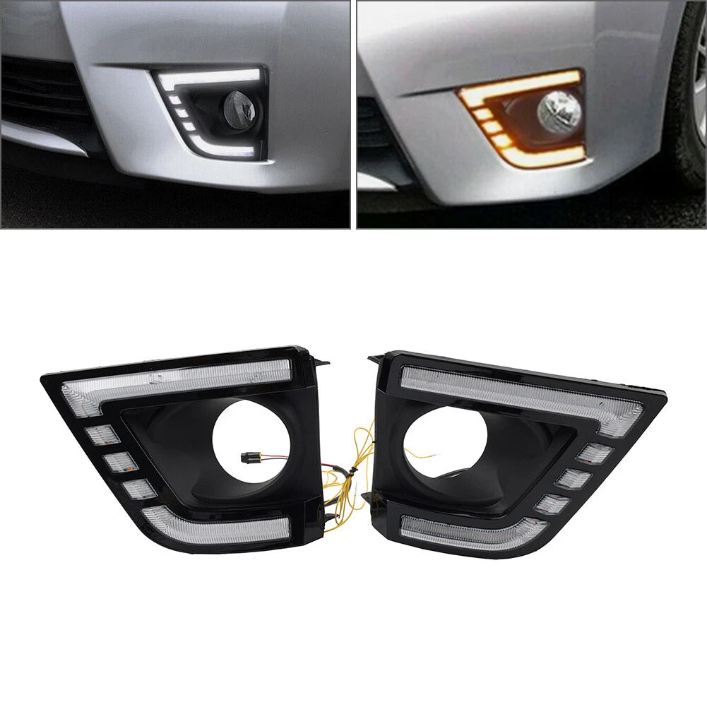 Dual Daytime Running Lights for Toyota Corolla (2014–2016)