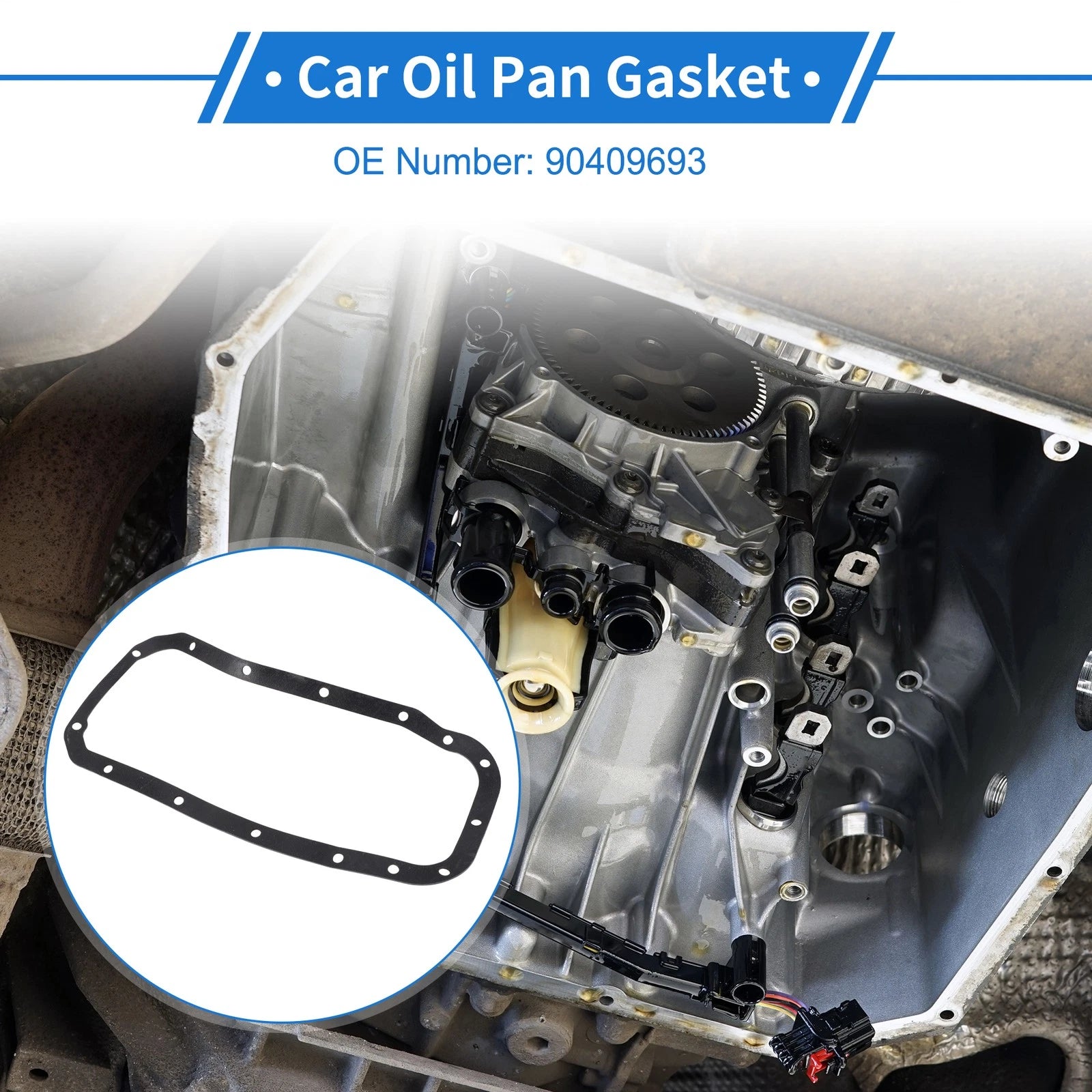 Transmission Filter Oil Pan Gasket Replacement for Chevrolet Aveo 1.6L (2004–2009)