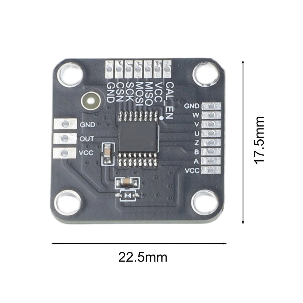 MT6835 PCB Encoder Module for Motor Projects (2.25 x 1.75 cm)