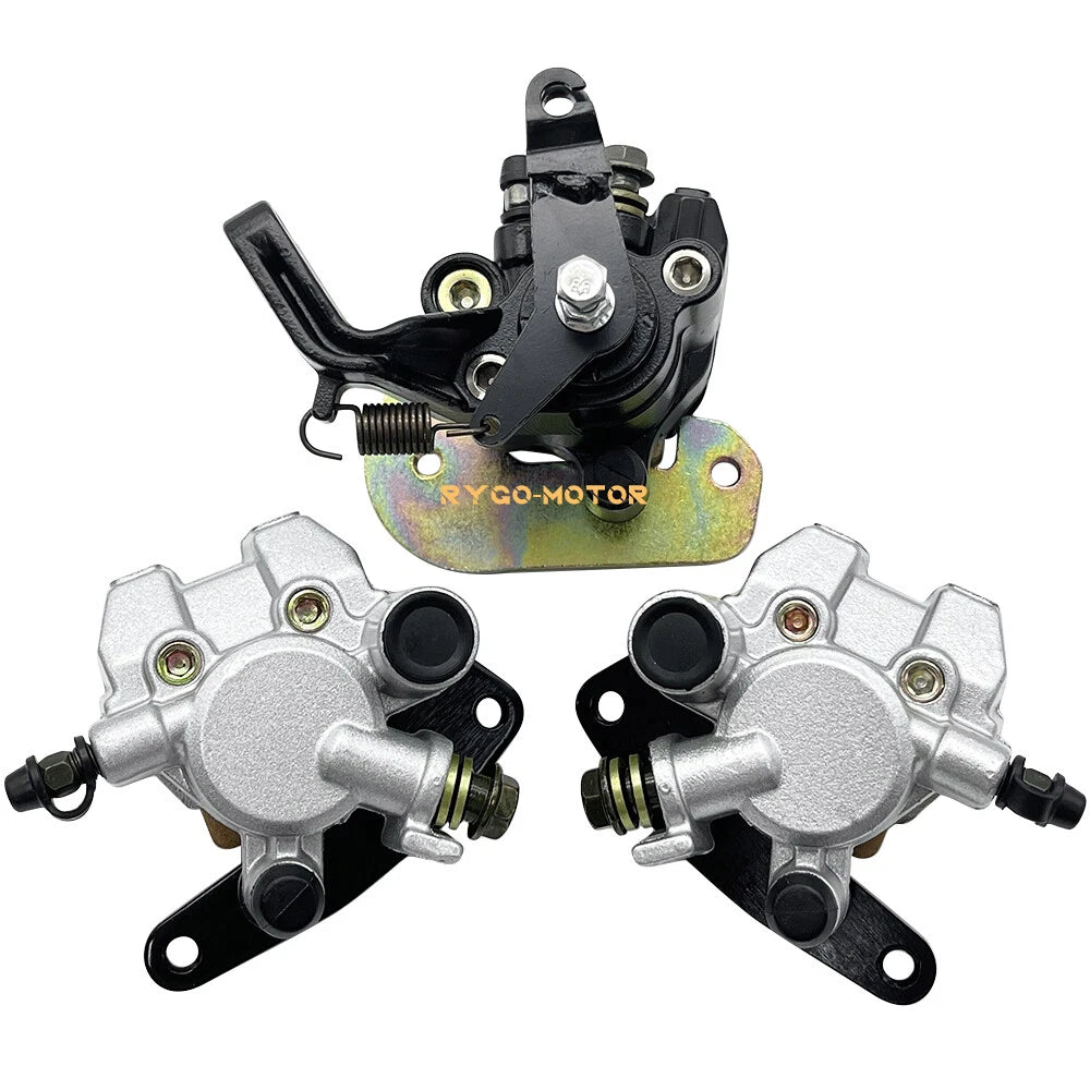 Front & Rear Brake Calipers for Honda Sportrax 400 TRX400EX TRX400X (2008–2014)