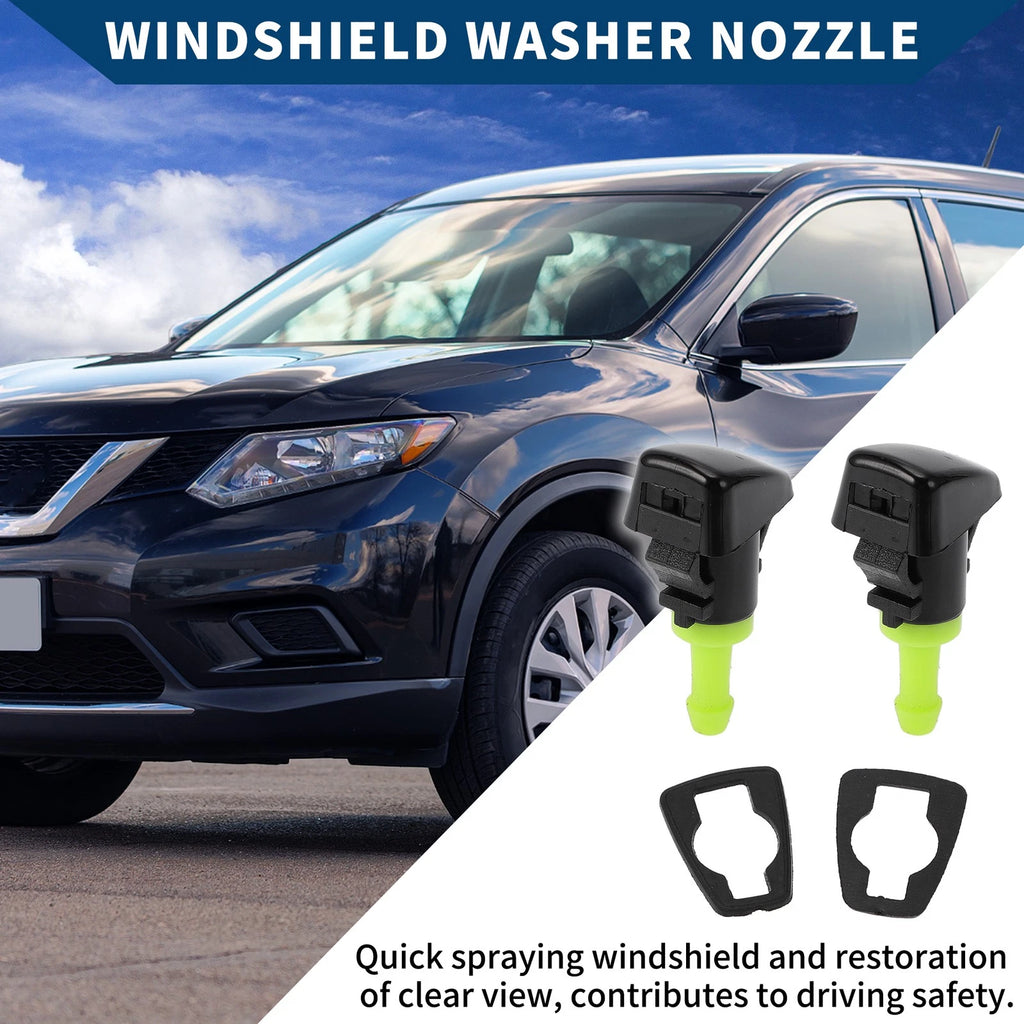 2pcs Front Windshield Washer Nozzles Replacement for Dodge Durango (2011–2023)