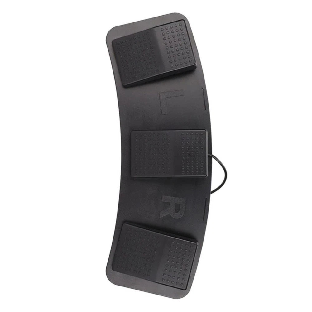 Sensitive Touch Response USB Three Pedal System for Enhanced Control Skills
