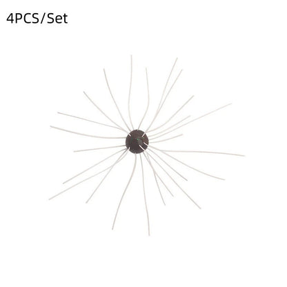 4pcs Soft Round Lure Set 18mm for Bass Trout Pike