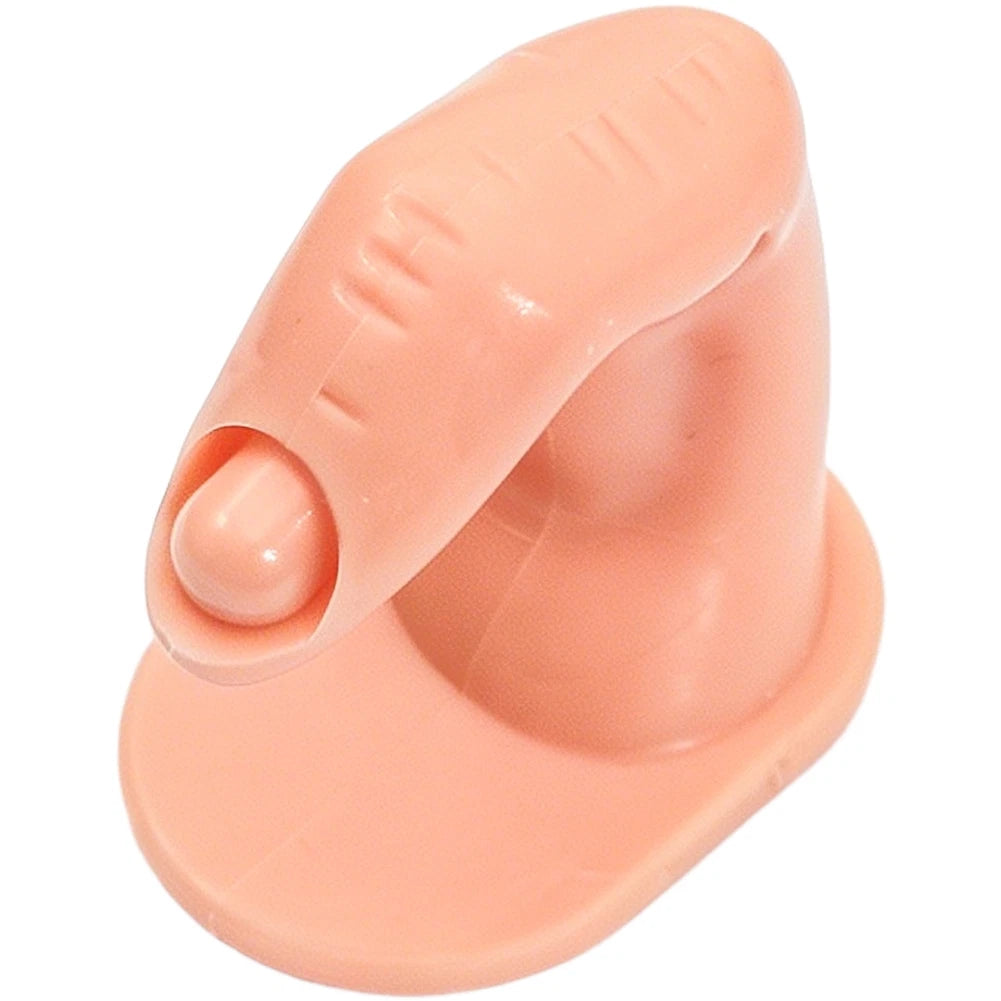 Nail Art Drill Tool with Base for Consistent Technique Practice