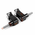 2X Lower Fork Mount Spotlight Holder Bracket for XMAX 125/250/300 (2017–2023)