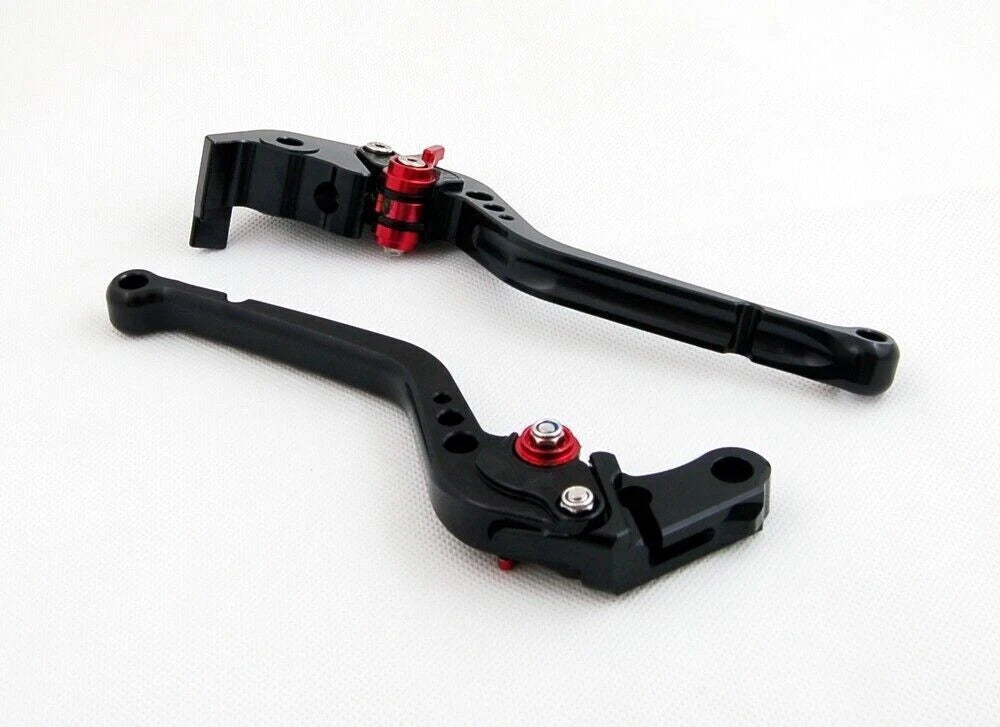 Long Brake Clutch Levers for Kawasaki Z750 (2007–2012), Z800 (2013–2014) Black GB T9